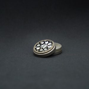 Pilulier en argent